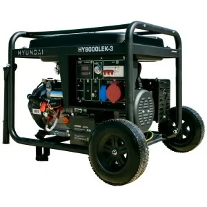 Gasoline electric generator HYUNDAI HY9000LEK-3 8.2 kVA