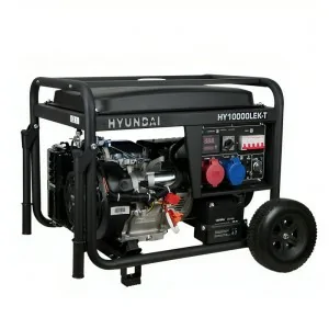 HYUNDAI HY10000LEK-T 9400 W Gasoline Electric Generator HYUNDAI HY10000LEK-T 9400 W