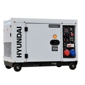 Full Power Electric Generator HYUNDAI DHY8600SE-T A/E THREE-PHASE 6000W