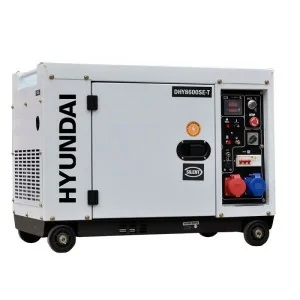 Generador electrico Full Power HYUNDAI DHY8600SE-T A/E TRIF 6000W
