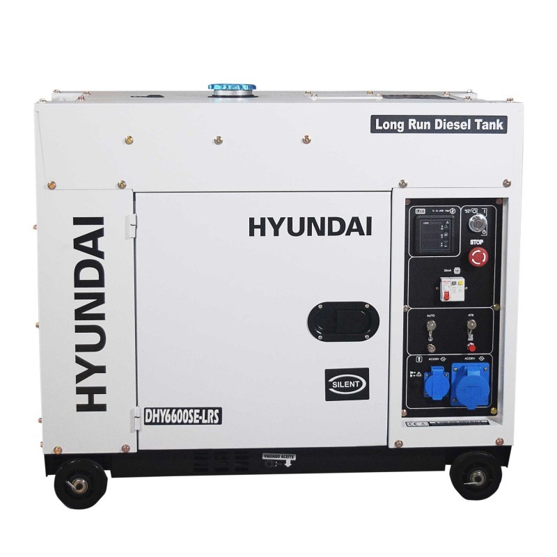 Générateur électrique Hyundai DHY6600SE-LRS pour support solaire –  Intermaquinas