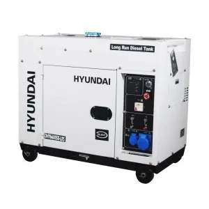 Generador eléctrico para apoyo solar Hyundai DHY6600SE-LRS 5kW