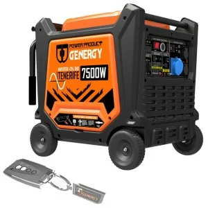 Gerador elétrico com inversor Genergy Tenerife RC 7500W