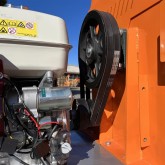 Branch shredder Deleks DK-900 13hp belt transmission