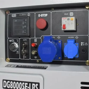 Дизельний електричний генератор ITCPower DG8000SE-LRS потужністю 6300 Вт