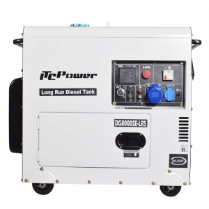 Diesel Stromgenerator ITCPower DG8000SE‐LRS 6300 W