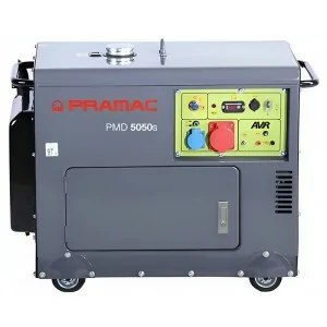 Generador eléctrico Diésel Pramac PMD 5050S trifásico 4000 W