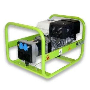 Generador eléctrico Gasolina Pramac E5000 motor Honda 4600 W