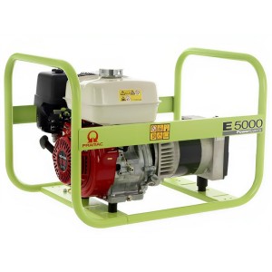 Generatore elettrico a benzina Pramac E5000 Motore Honda 4600 W