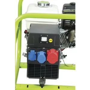 Generador eléctrico Gasolina Pramac E5000 trifásico 5000 W