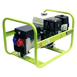 Gasoline electric generator Pramac E8000 three phase 6600 W