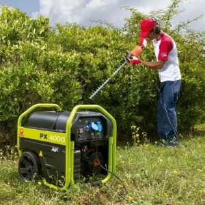 Gasoline electric generator Pramac PX4000 single-phase 2700 W