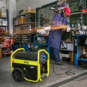 Gasoline electric generator Pramac PX4000 single-phase 2700 W