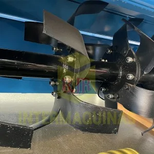 Rotovator milling machine for tractor Garto MGL blades