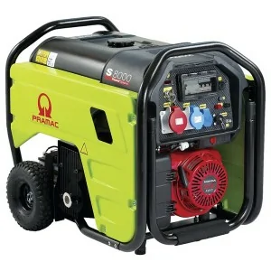 Generador eléctrico Gasolina Pramac S8000 trifásico 6600 W