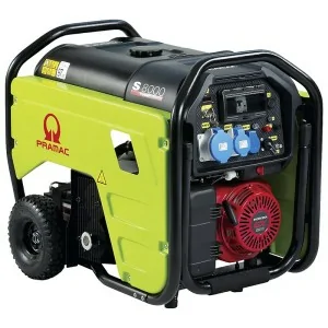 Generador eléctrico Gasolina Pramac S8000 6400 W