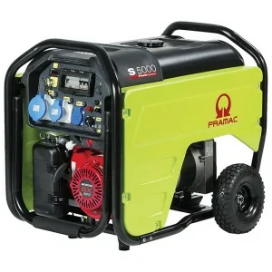 Generador eléctrico Gasolina Pramac S5000 monofásico 4800 W