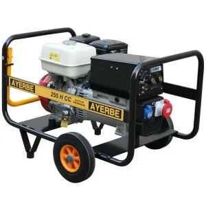 Gasoline welding machine Ayerbe AY 255 H AC Honda engine 3800 W