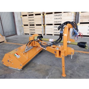 Leichter Auslegermulcher für kleinen Traktor Deleks VOLPE-140 30-45PS