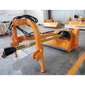 Light arm crusher for small tractor Deleks VOLPE-140 30-45HP