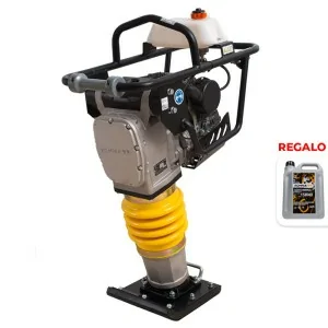 Compactador vibratório de pistão Gasolina Kompak CT-73P-L2 13,7 KN