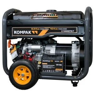 Generador eléctrico gasolina Kompak K10000TE-T 10000 W