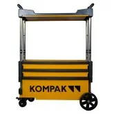 Складний візок для інструментів Kompak KT01