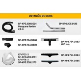 Aspiratore di polvere e liquidi Kompak KPVP65-2 130 l/s