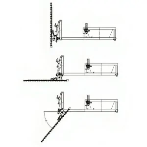 Corta-sebes para carregador GEO ITALY BJ 120 - 180 cm