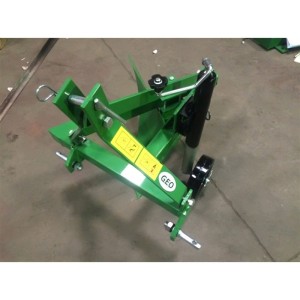 Aratro a presa di forza GEO ITALY FP1 piede d'aratro regolabile con ruota