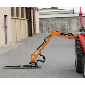 Hydraulic hedge trimmer arm for tractor Deleks AIRONE-130-TR 20-60HP