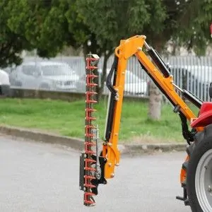 Hydraulic hedge trimmer arm for tractor Deleks AIRONE-130-TR 20-60HP