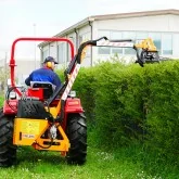 Brazo cortasetos hidráulico para tractor Deleks AIRONE-160-TR 20-60HP