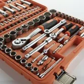 Jeu de clés ALYCO ORANGE 94 pièces en acier chrome-vanadium