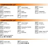 Jeu de clés ALYCO ORANGE 94 pièces en acier chrome-vanadium