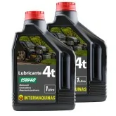 Pack 2 pcs. 4T Oil SAE-15W40 1 Liter