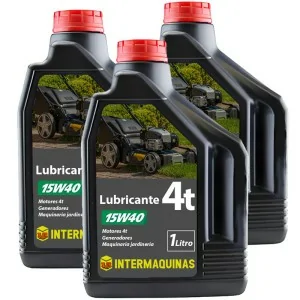 Embalagem 3 pcs Óleo 4T 15W40 1 litro