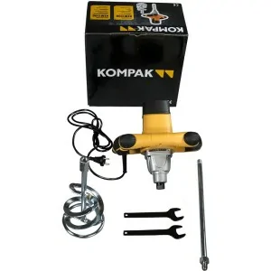 Mezcladora de cemento Kompak KEM1200 1220 W