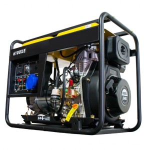 Generatore elettrico diesel monofase Kompak K6100XE 5000W