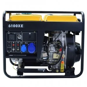 Single-phase gasoline electric generator Kompak K6100XE 5000W