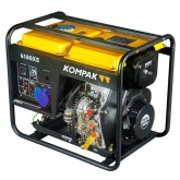 Single-phase diesel electric generator Kompak K6100XE 5000W