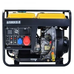 Three-phase gasoline electric generator Kompak K6100XE-3 6600W