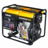 Generador eléctrico trifásico Diésel Kompak K6100XE-3 6600W
