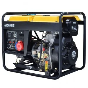 Generador eléctrico trifásico gasolina Kompak K6100XE-3 6600W