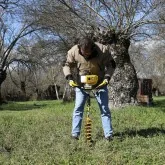 Perceuse à essence Garland Drill 932 SG-V20 démonstration