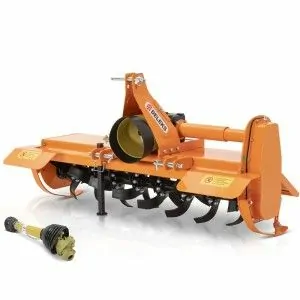 Rotovator déporté monté sur tracteur Deleks DFM-150