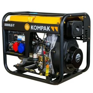 Gerador elétrico de potência total Kompak K8000LE-T 8100 W