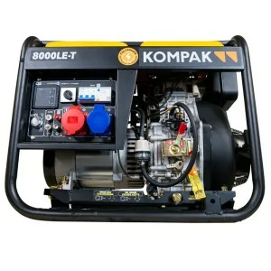 Gerador elétrico de potência total Kompak K8000LE-T 8100 W