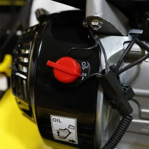 Gasoline sweeper-combing machine Garland ROLL&COMB start-up