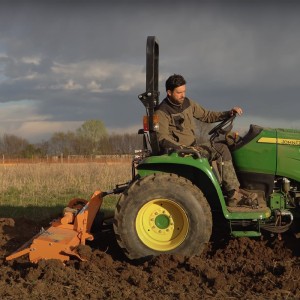 Rotovator desplazable para tractor Deleks DFM-150